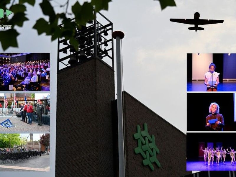 flyby tijdens dodenherdenking