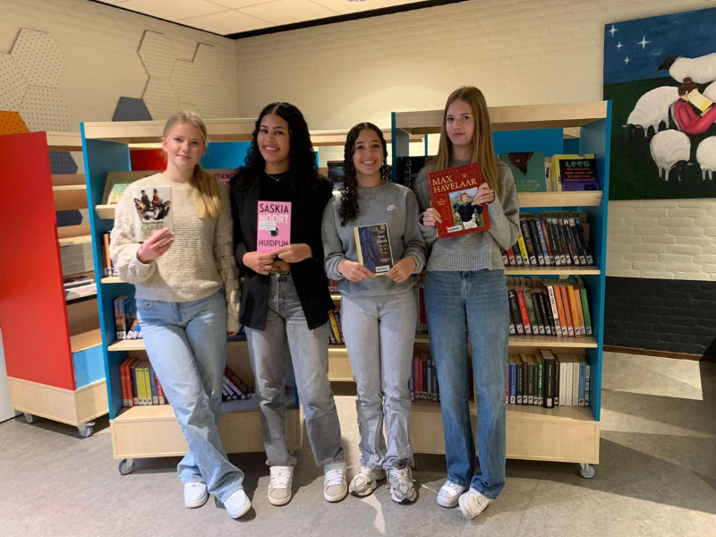 Nieuwe mediatheek Ichthus College Dronten