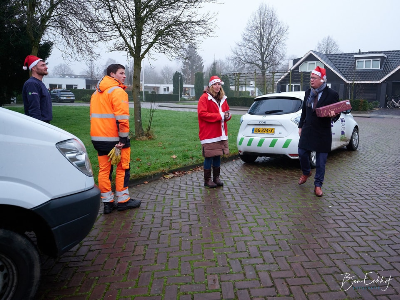 Kerstbomenactie: Samen Actief brengt Dronten in kerstsfeer