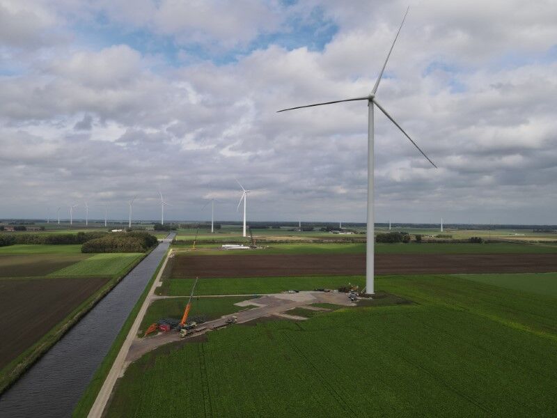 Open dag bij Windpark Hoge Vaart Zuid