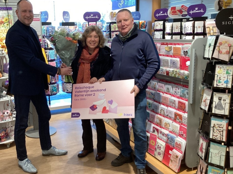 Klanten winnen hoofdprijs bij Primera in Swifterbant  