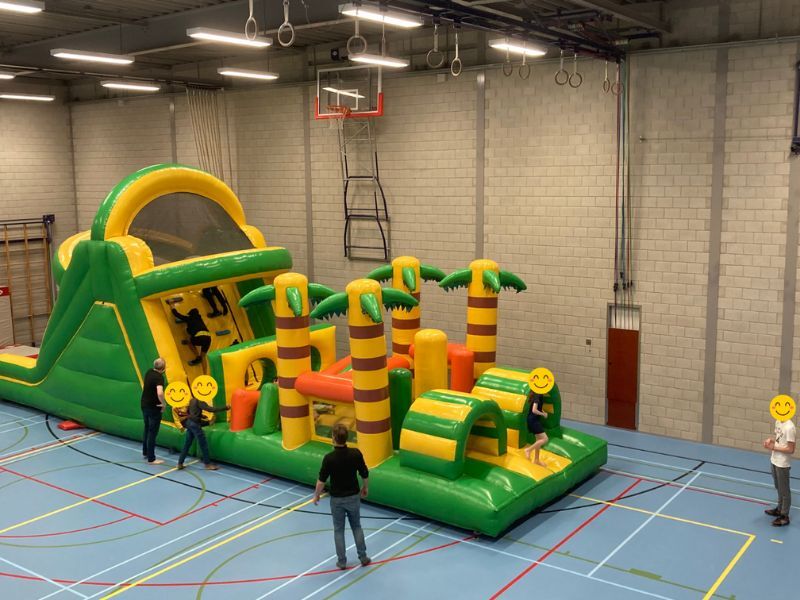 Jongeren uit AZC Walibi genieten van een dag vol beweging en ontmoeting