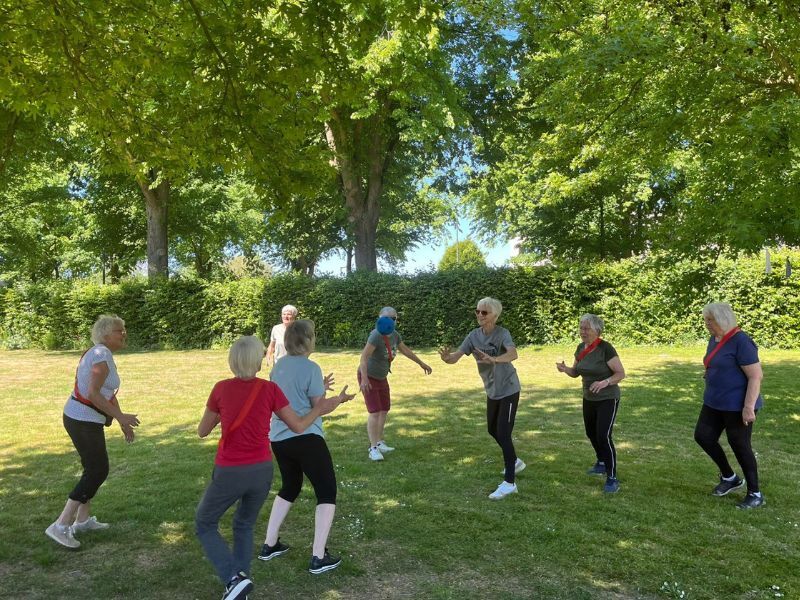 Buitensport voor 55-plussers in Dronten en Biddinghuizen