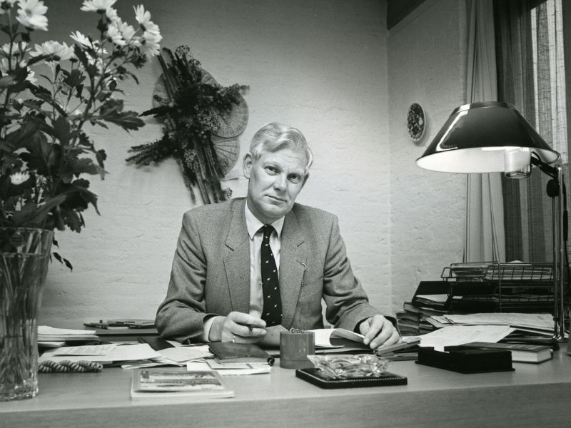 Oud-burgemeester Kees Dekker van Dronten