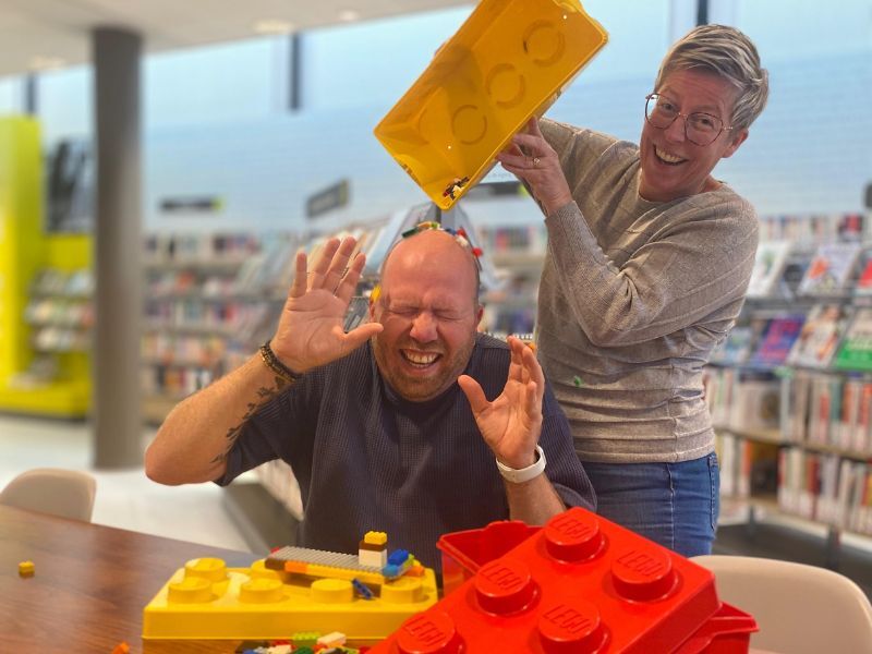 Bouwen aan een community van blokjes