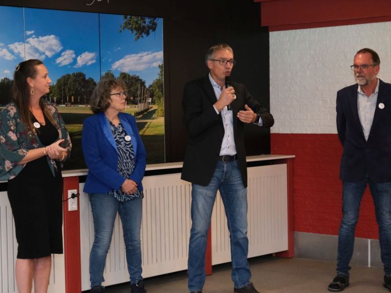 Stichting Sociaal Domein tijdens feestelijke avond Biddinghuizen