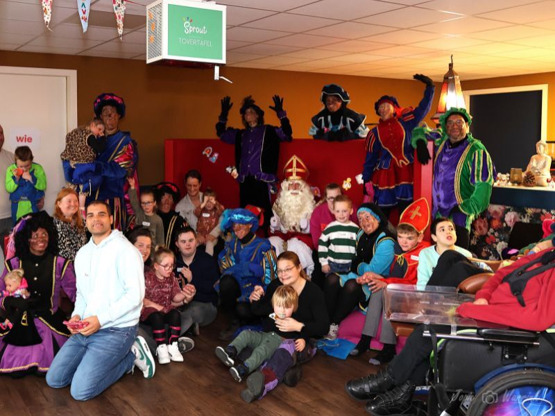 Uniek Sinterklaasfeest voor unieke kinderen bij Drakensteyn succes