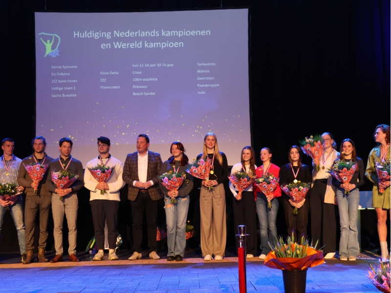 kampioenen sportverkiezing dronten