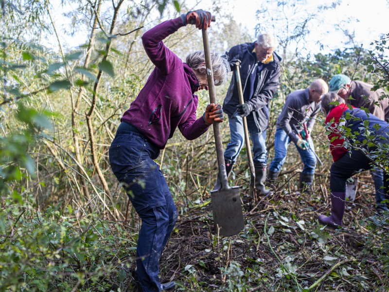 Dubbel jubileum tijdens Natuurwerkdag in Flevoland