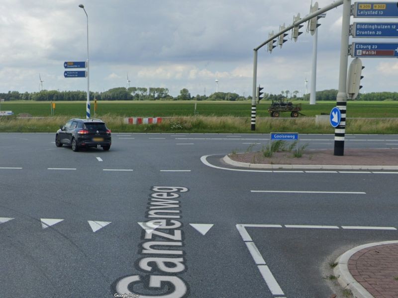 Kruising Gooiseweg - Ganzeweg
