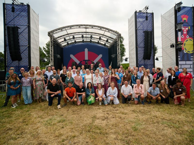 Bedrijvenplatform viert ledenfeest tijdens Polderfest