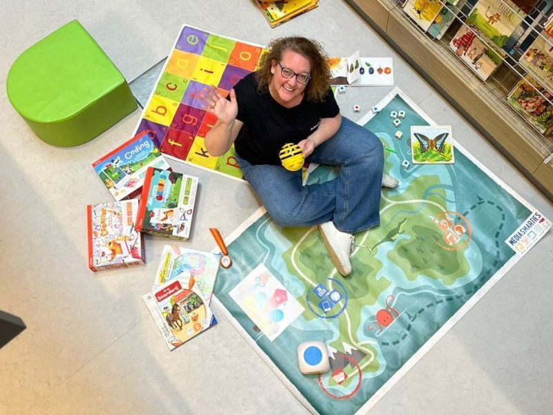 Interactief Digi Doe-festijn voor jonge kinderen op 11 april in de bieb