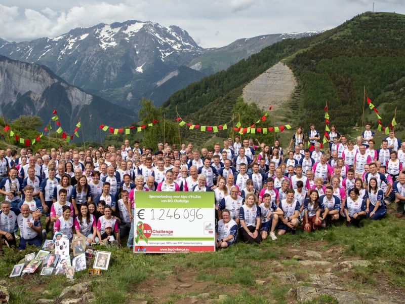 BIG Challenge maakt tussenstand van ruim 1,2 miljoen euro bekend tijdens motivatiebijeenkomst