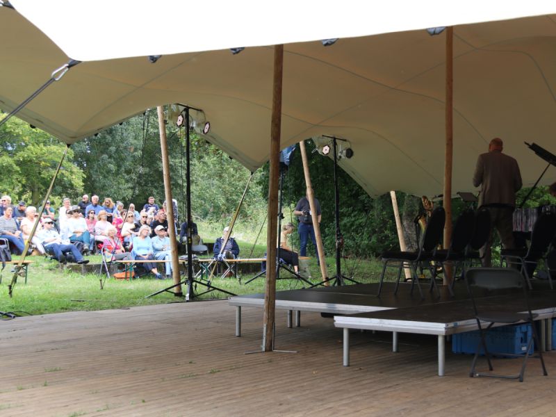 Uitgast viert jubileum met twee volle dagen en haar vaste bezoekers en bewoners van Natuurpark Lelystad